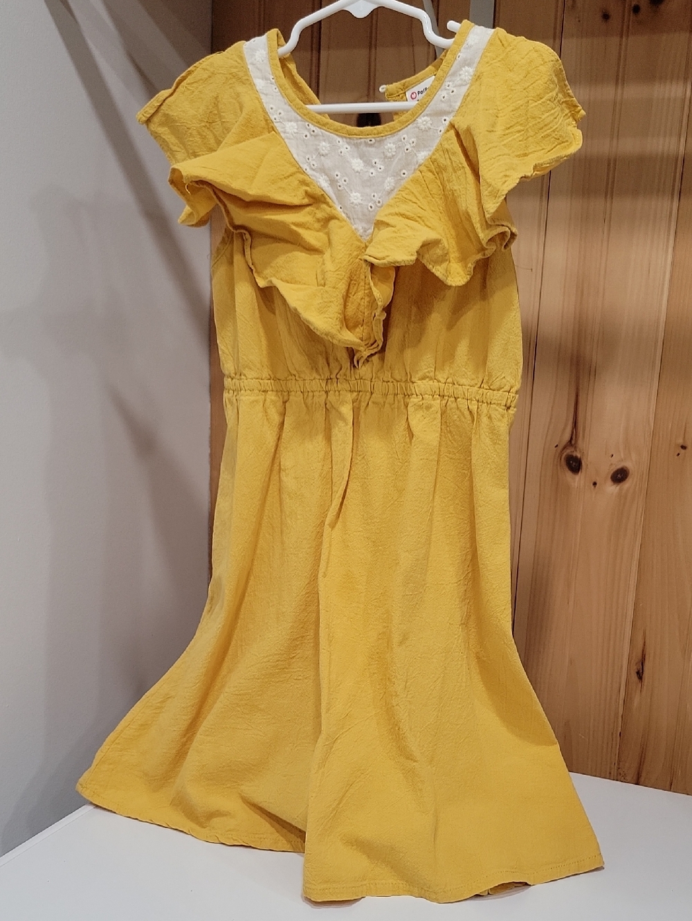 PatPat Mustard Yellow Kids Summer Top